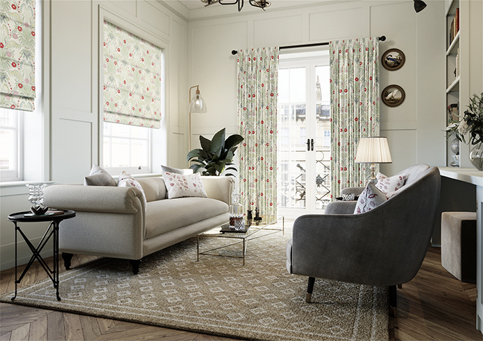 Cotswold Faux Silk, Lipstick - Made to Measure Curtain - Image 7